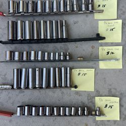 Craftsman Socket Sets USA (read Description)