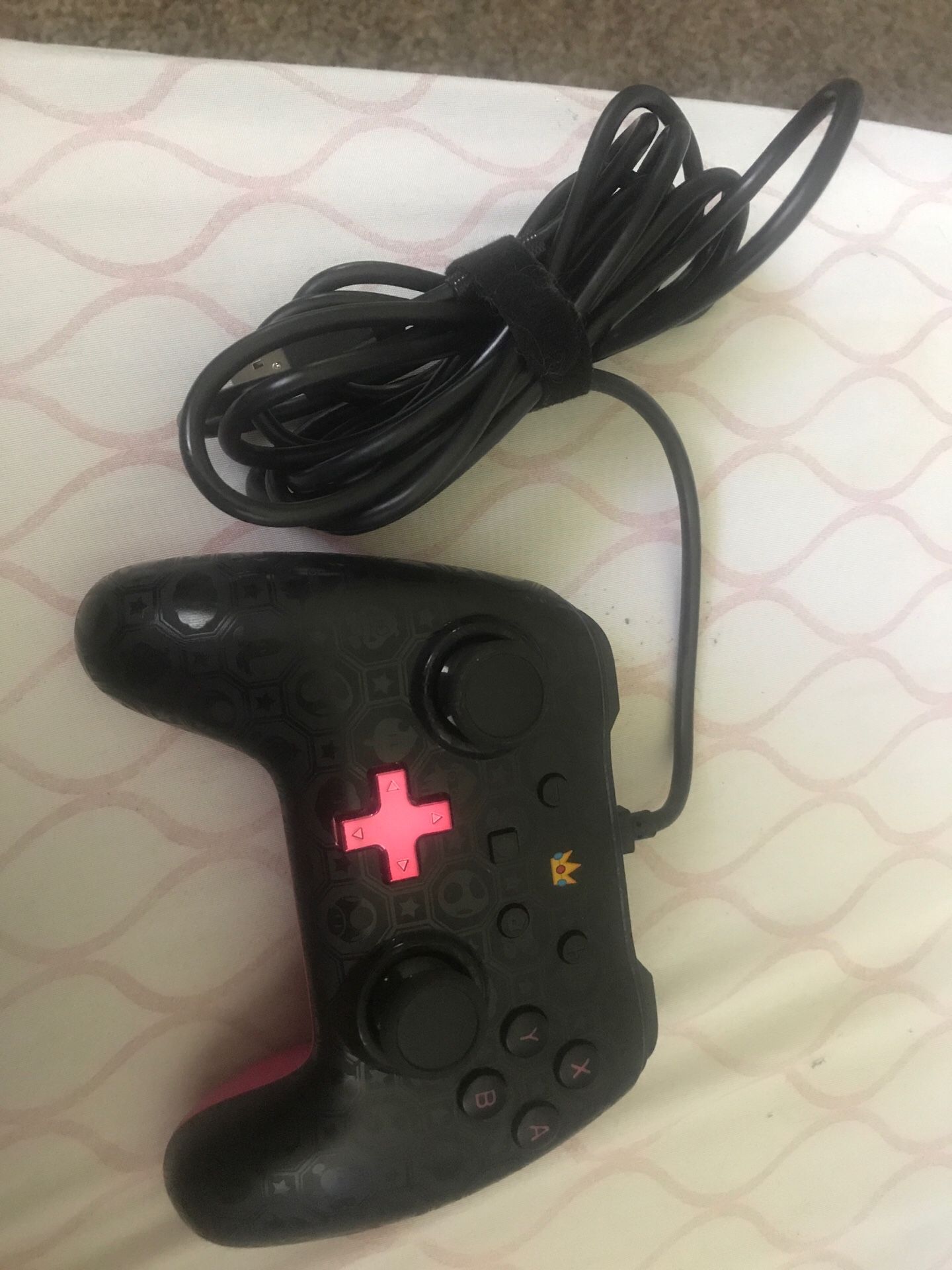 Peach Nintendo Switch Controller