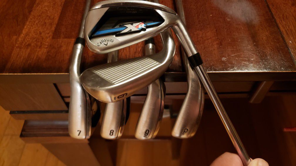 Callaway XR OS irons, Callaway Forged 56°