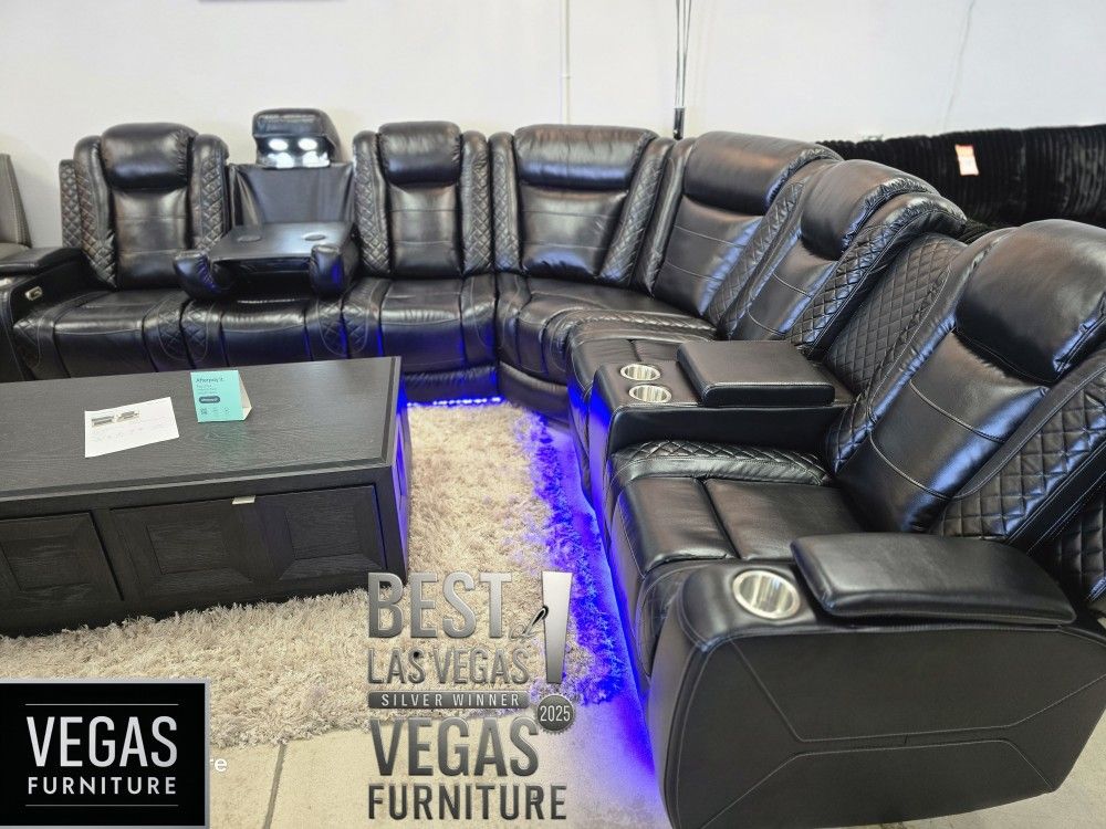 Sectional Power Recliners