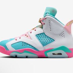 Nike Retro 6 Jillian Freestyle Doernbecher M10.5/W12 Dead Stock NEW RARE 