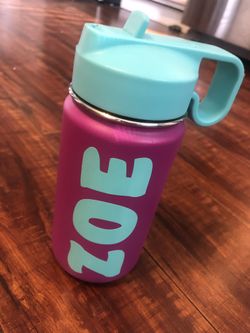 Personalized kids stainless steel water bottles
