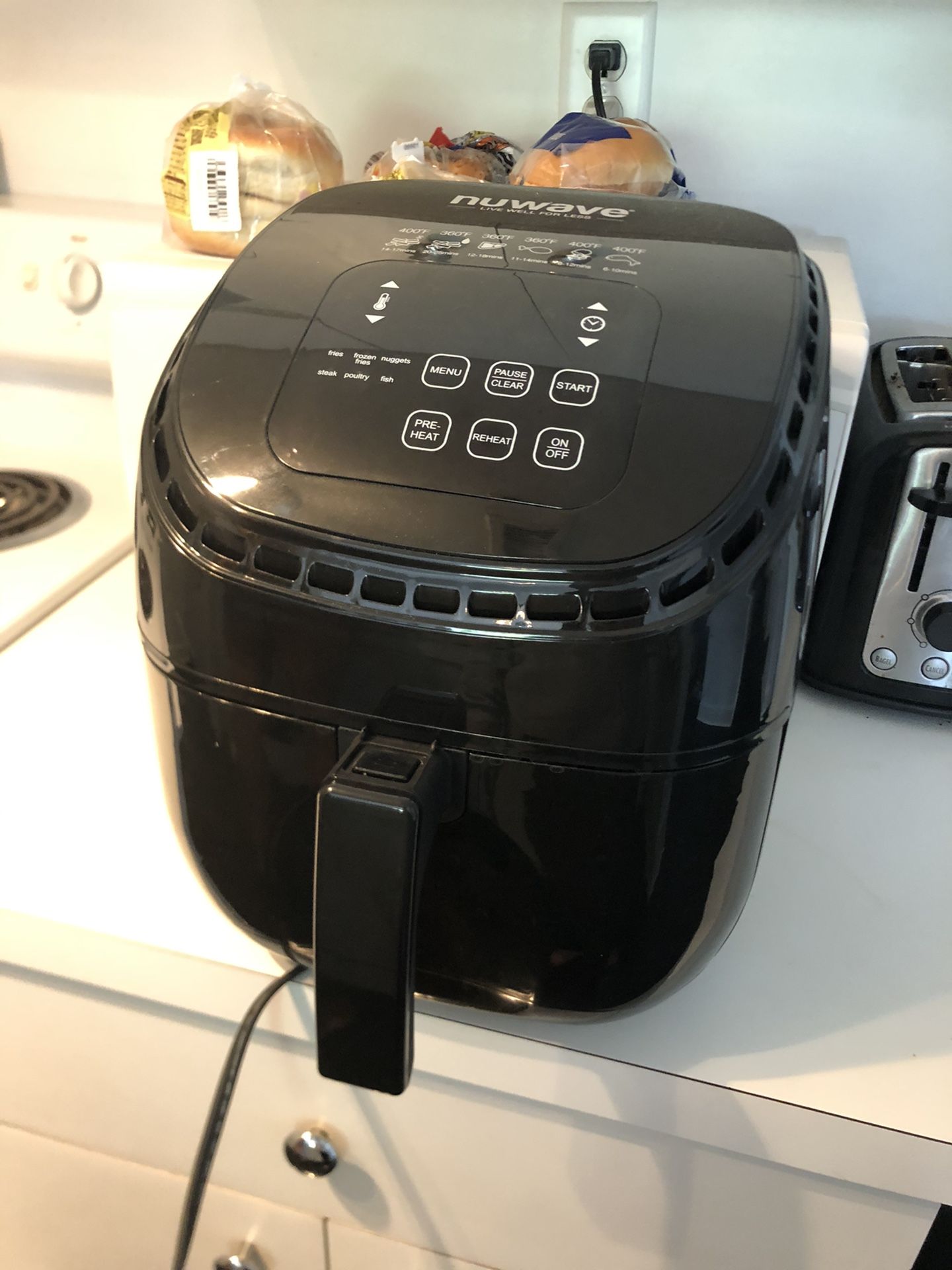 NUWAVE BRIO 3Q AIR FRYER, USED ONCE for Sale in Tampa, FL OfferUp