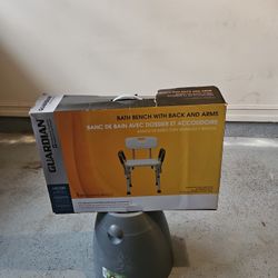 Bath Bench With Back and arms
