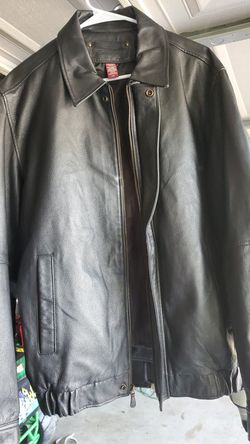 Covington leather jacket