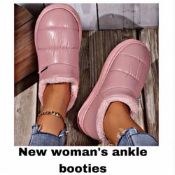 New Women’s Ankle Boots So Cute Size 8