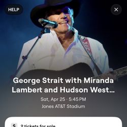 George Strait Concert Tickets 