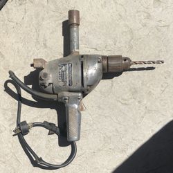 1950’s Black & Decker Electric Drill Cat. #361 1/2" Chuck 400RPM AC-DC Mid-Century