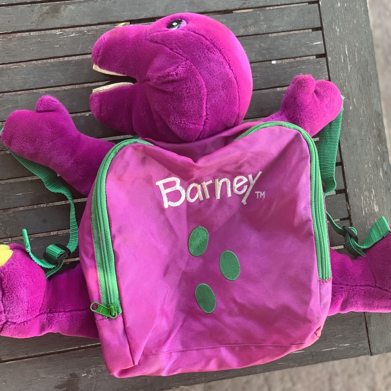 Barney Vintage 90's kids Backpack for Sale in West Sacramento, CA