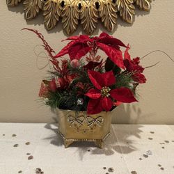 Christmas Vase Flower Arrangement 