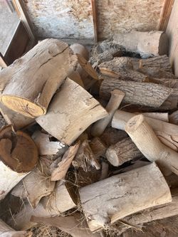 Eucalyptus and oak firewood two truckloads $100. You pick it up already seasoned 3 1/2 years.