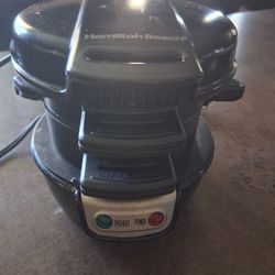 Hamilton Beach Breakfast Sandwich Maker, $8.00!