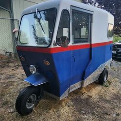 1965 Westcoaster Mailster Van Truck Delivery Scooter Trike 3 Wheeler Vespa Harley Honda Yamaha Kawasaki Suzuki Grom Ct70 Z50 