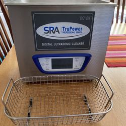 Digital Ultrasonic Cleaner  SRA TruPower UC-32D-PRO