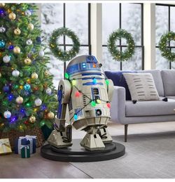 STAR WARS 3.5 ft ANIMATED LED R2D2 FREE DELIVERY