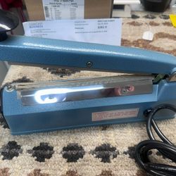 Heat Sealer And Poly Roll, Bag