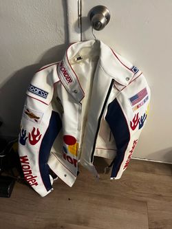 Talladega nights racing Leather jacket