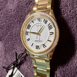 ⌚ BEAUTIFUL Citizen Women’s Eco-Drive Diamond Watch – Like New, Never Worn