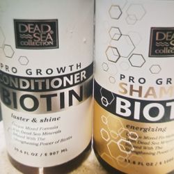 Pro Growth  Conditioer &   Shampoo   Biotin