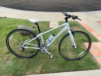 White bike