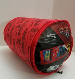 Pixar cars 3 Sleeping Bag Size 28"×56"