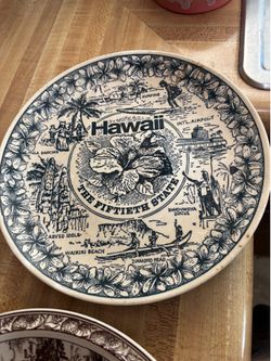 Hawaii collectors plates