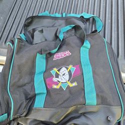 1993 Mighty Ducks Gym Bag NHL Disney