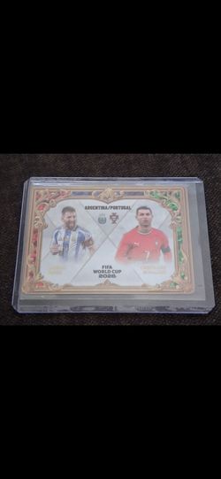 Messi & Ronaldo FIFA World Cup 2026 Dual Card /299