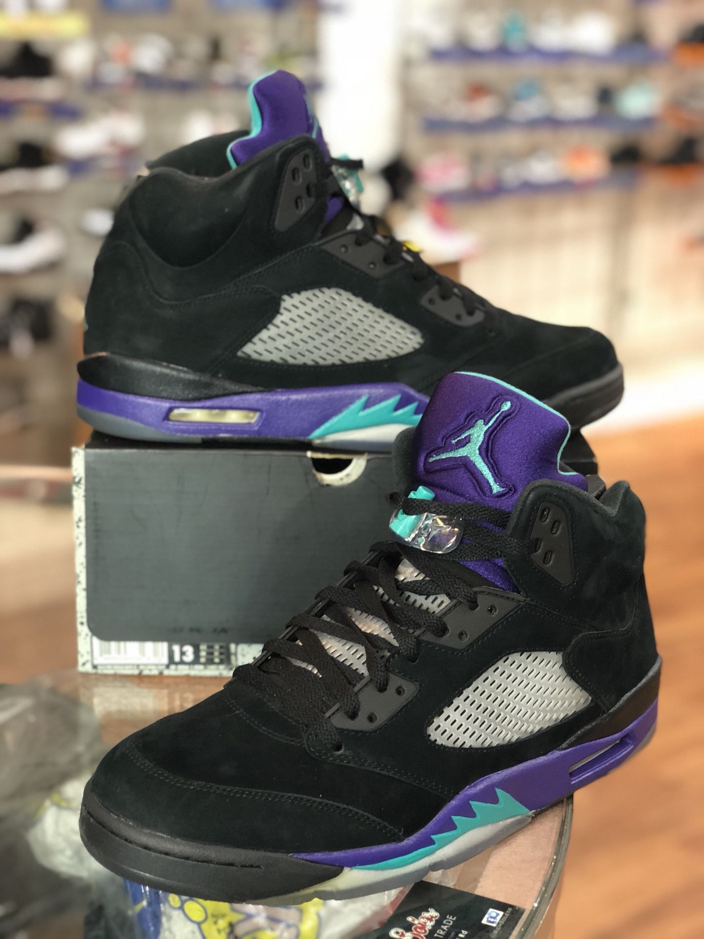 Black grape 5s size 13