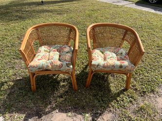 rattan chairs