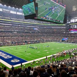 Cowboys vs eagles  sec 217 row 3 (pair) $750 the par