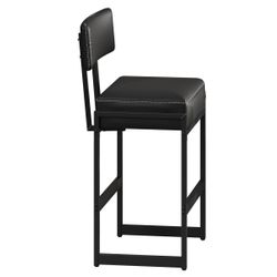 Brand New Faux Leather Barstools 2pcs