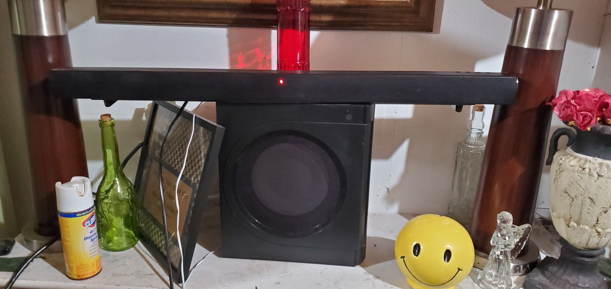 Lg bluetooth Soundbar with Panasonic subwoofer