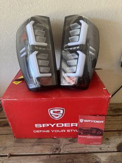 SPYDER TAIL LIGHTS 2021 GMC SIERRA 1500 SLT