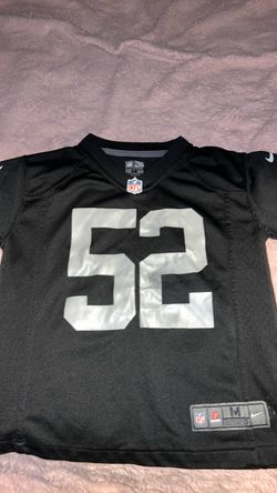 Nike NFL #52 Raiders Football Jersey Size M