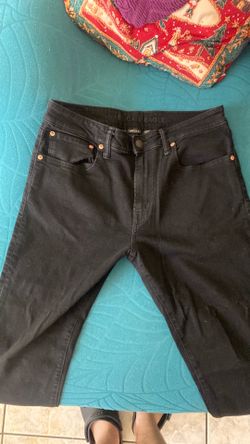 Black American eagle denim jeans 34x32