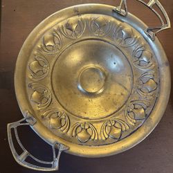 Vintage Brass Compote Dish