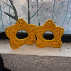 Crochet Star Bun Accessory