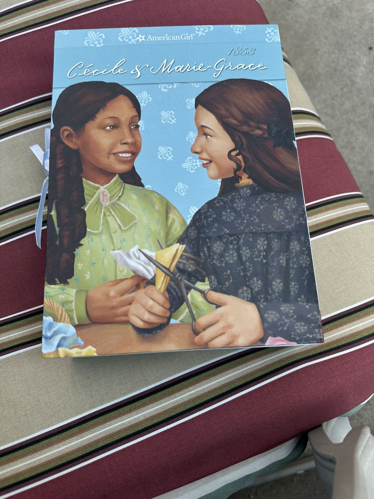 Marie-Grace & Cecile Book Set Of 6 And Game Pieces Included
