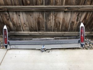 Photo Cadillac Fleetwood Brougham rear bumper 1980-1989