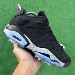 AIR JORDAN 6 LOW NRG “CHROME” GOLF SHOES (Size 6.5, Men’s / Size 8, Women’s)