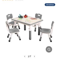 Toddler Table With Four Chairs
