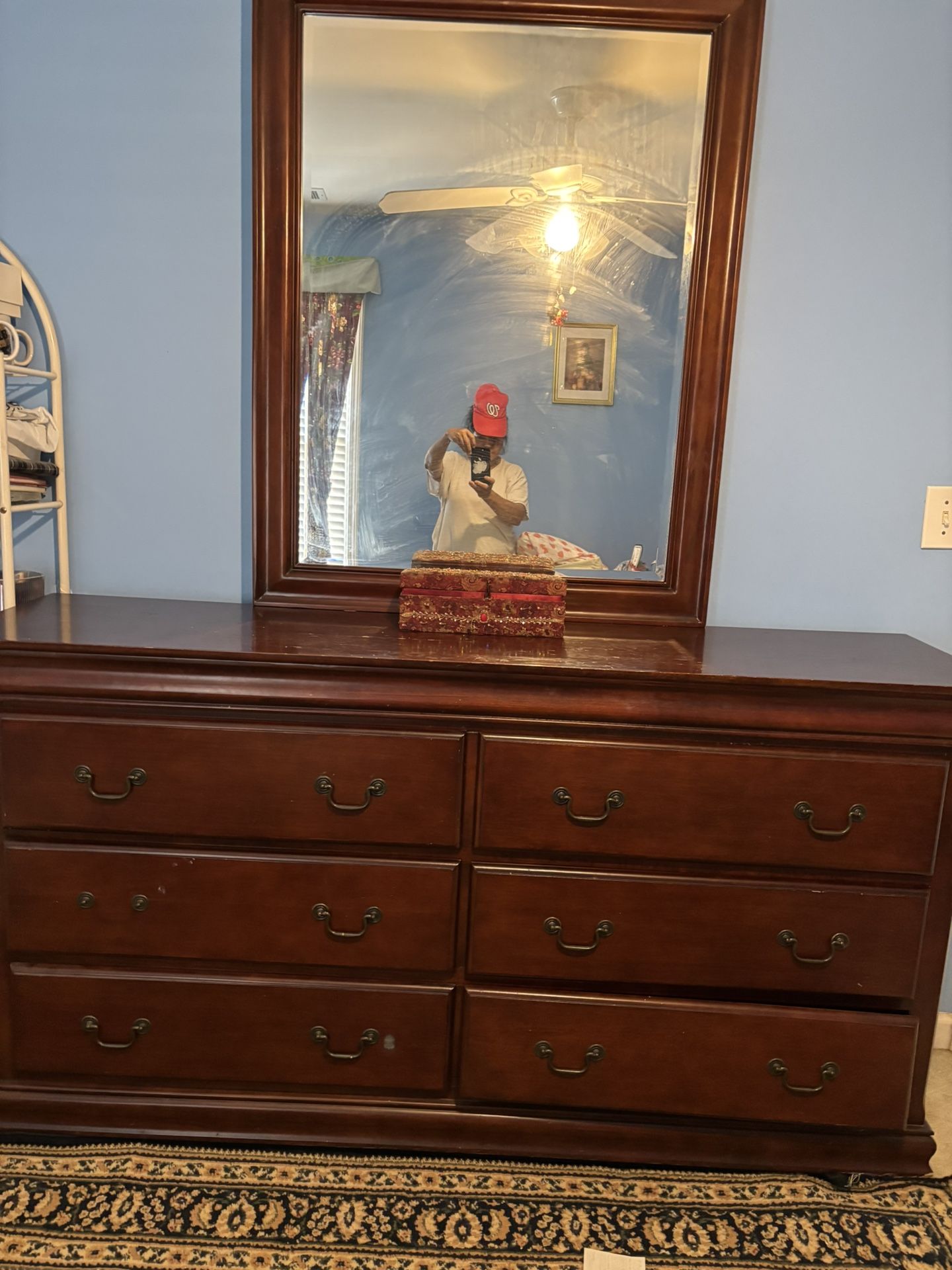 Dresser and Mirror