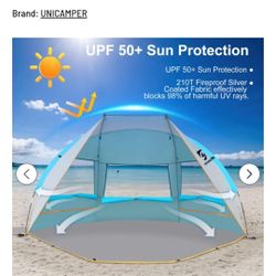 Unicamper 3 Person Beach Tent
