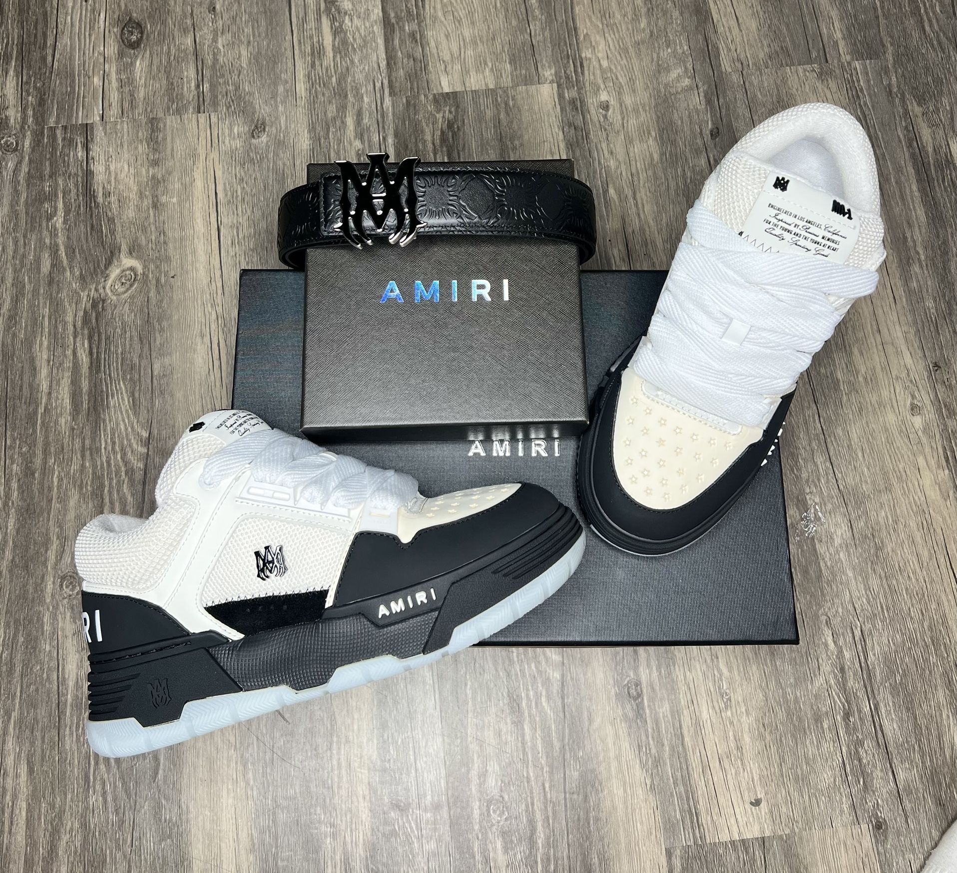 Amiri Shoes Brand New With Box And Dust Cover