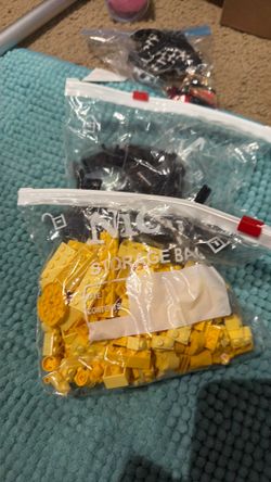 Legos Black and Yellow