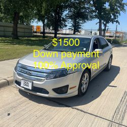 2012 Ford Fusion 100% Approval 