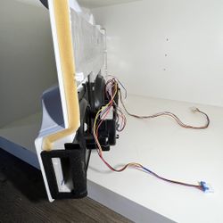 LG Kenmore Refrigerator Fan Grille Assembly (included Both Fans And Temperature Sensor)