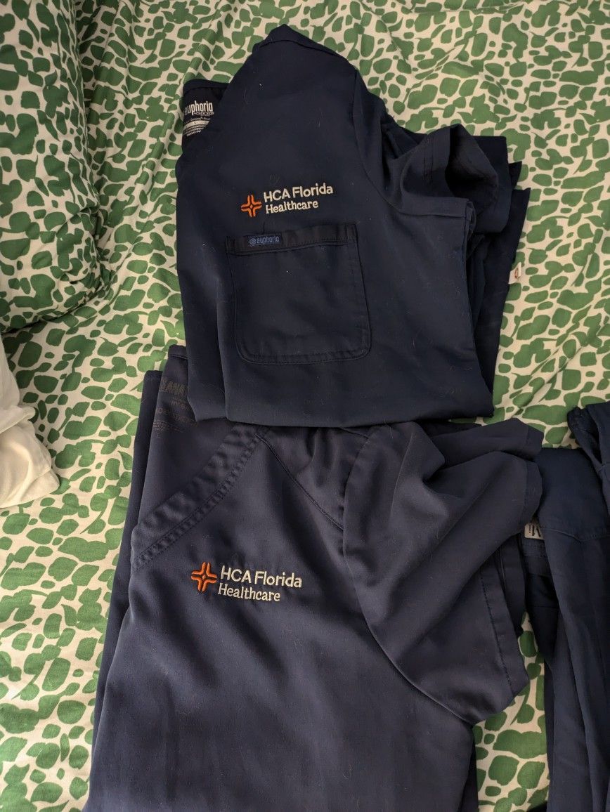 Navy Blue Scrubs