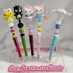 Sanrio Beaded Pens 